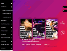 Tablet Screenshot of danceopenolomouc.com